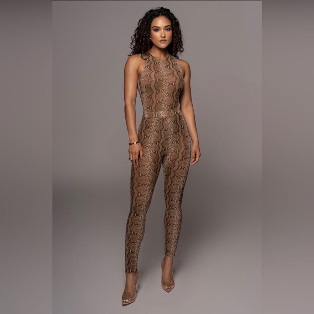 JLUXLABEL SNAKESKIN DAMARA LEGGINGS